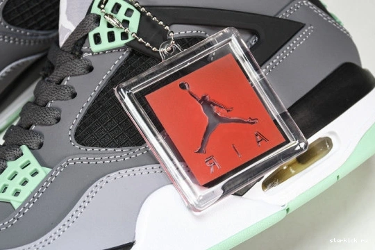 Green 308497-033 4 Air Glow Jordan Retro 308497-033 0217